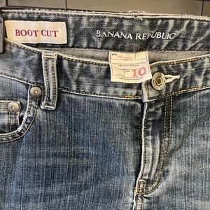 Banana Republic boot cut vintage jeans